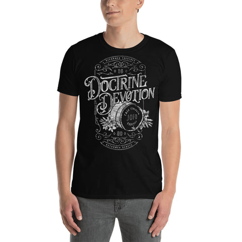 2018 Annual Doctrine and Devotion T-Shirt: "Cask Strength"
